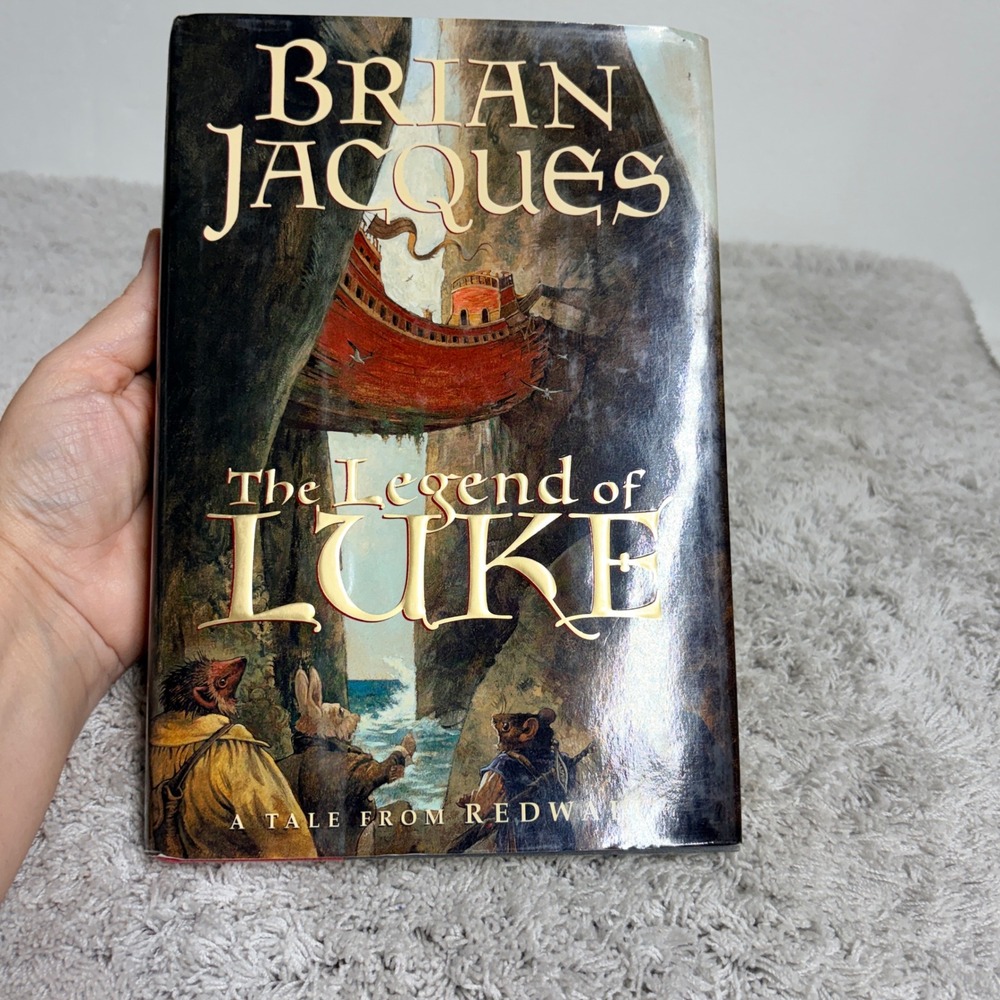 Redwall Series Brian Jacques The Legend of Luke & The Bellmaker Hardcover Books